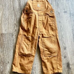 Carhartt Brown Overalls Durable Cotton Canvas